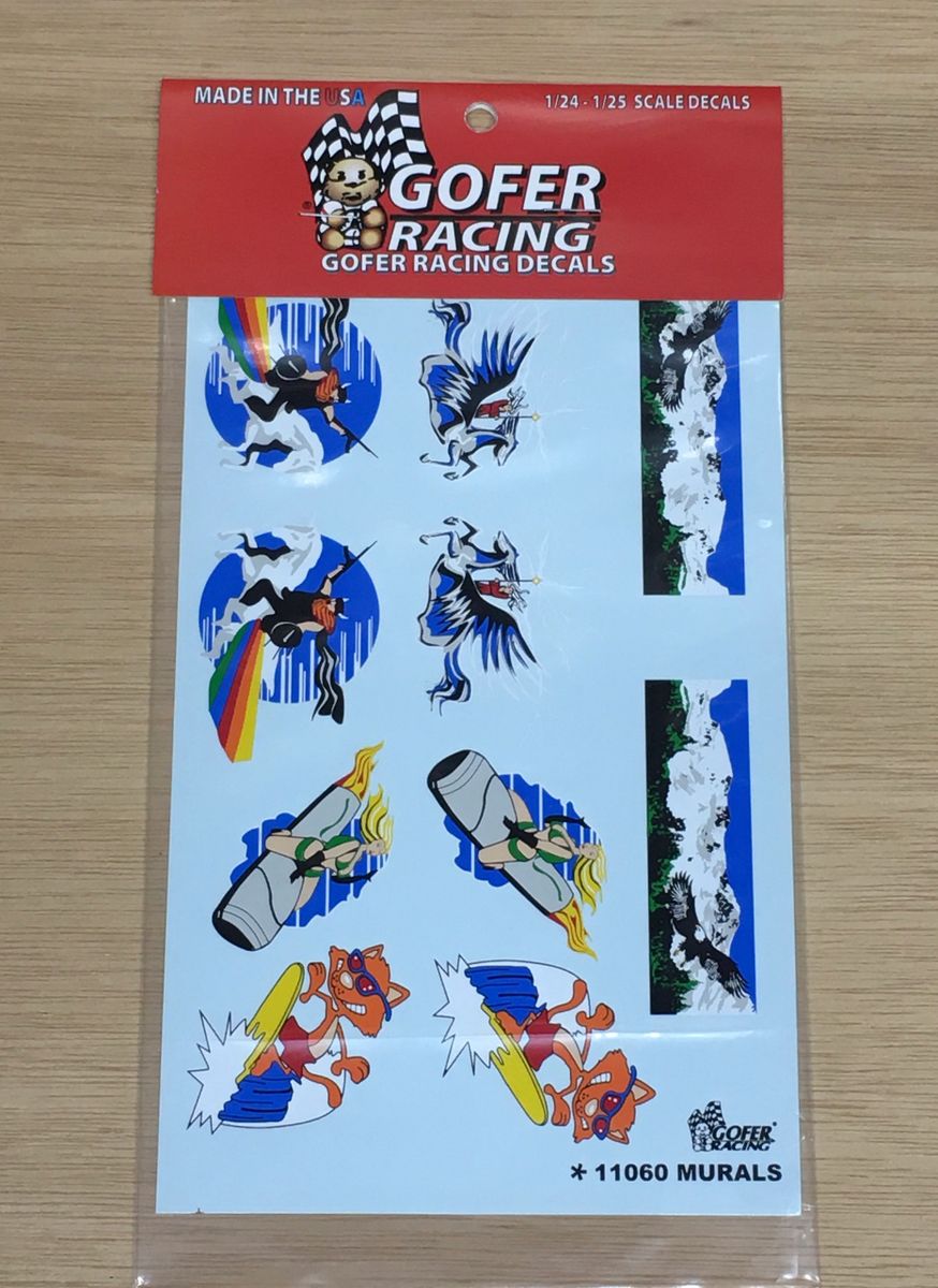 GOFER RACING "MURALS" DECALS