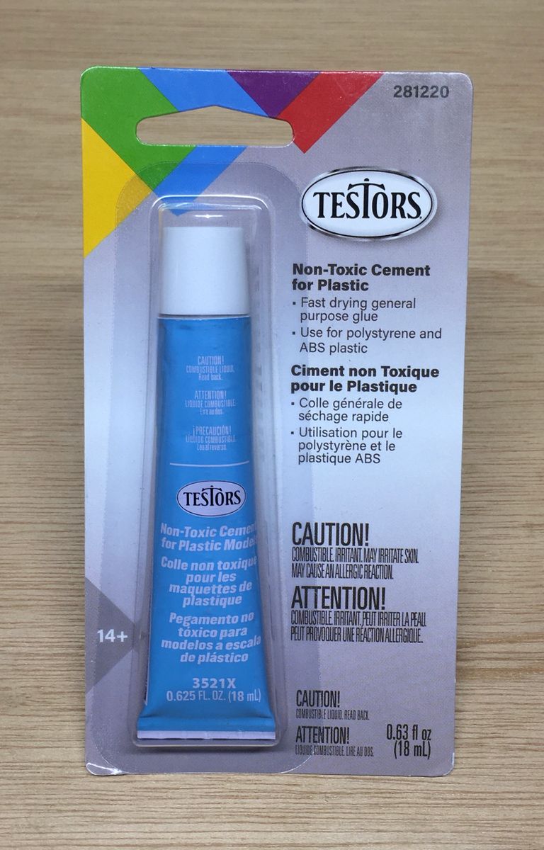 TESTORS NON TOXIC CEMENT