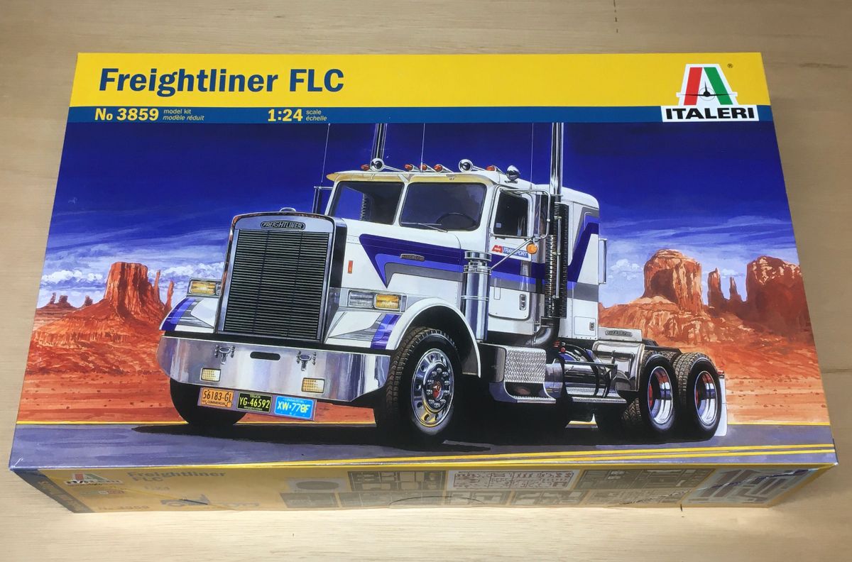 FREIGHTLINER FLC CAMION Plastique Kit 1:24 Model Italeri EUR 62,93