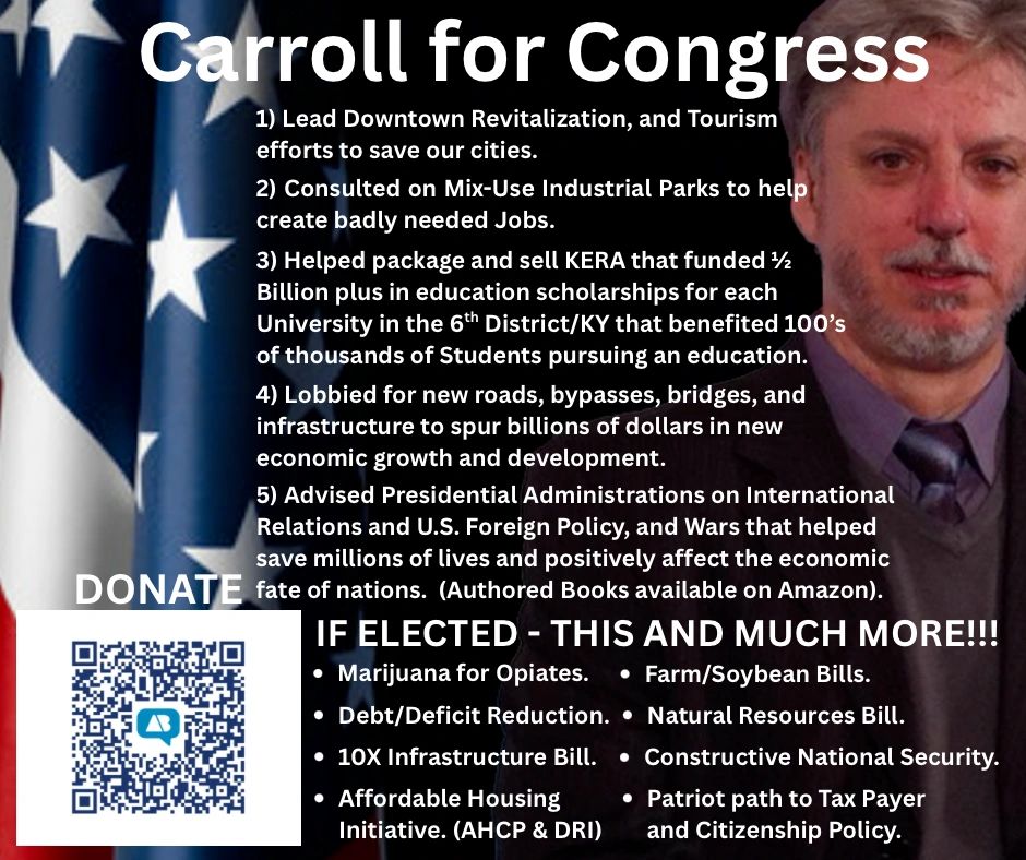 Support Carroll for Congress - Donate Today!