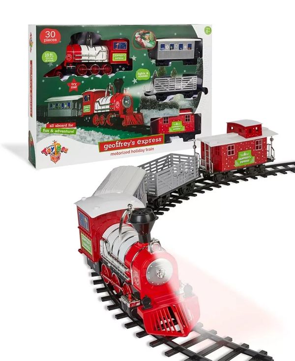 Geoffrey's Toy Box
30 Pieces Express Motorized Holiday Train, Created for Macy's