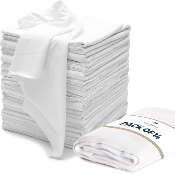 VALENGO New Lint Free Rags – 100% Cotton