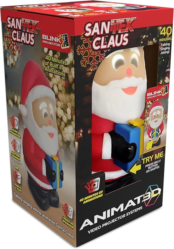 SanTek Talking Animated Santa Claus with Built in Projector & Speaker in The Mr Chill Family
Brand: 