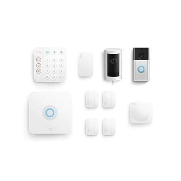  Ring Alarm 8-Piece Kit with Outdoor Cam & Doorbell 