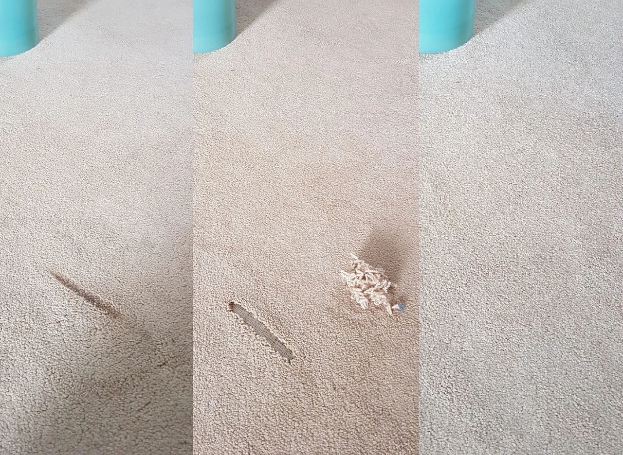 How To Repair Carpet Burns By Hairdryers Curlers Straighteners