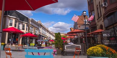 Division Street in Somerville, New Jersey, the County Seat of Somerset County.