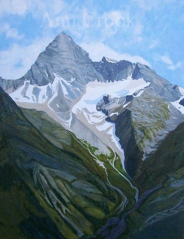 Mt. Sir Donald II, Rogers Pass	WxH (")	22x28		 $880 
