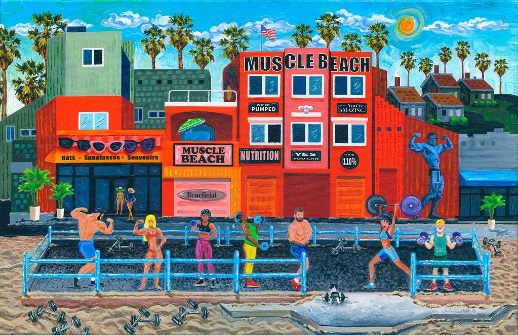 "Muscle Beach"