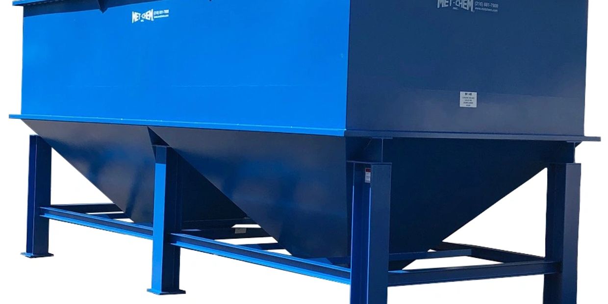 Met-Chem lamella clarifier for industrial wastewater treatment