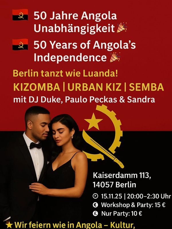 🌍 Berlin tanzt wie Luanda! / Berlin dances like 
