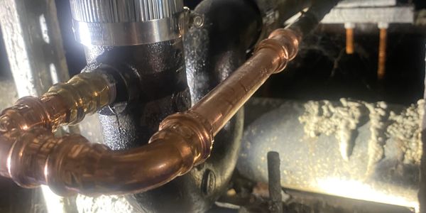 We repair copper water lines from old to new with professional quality work.