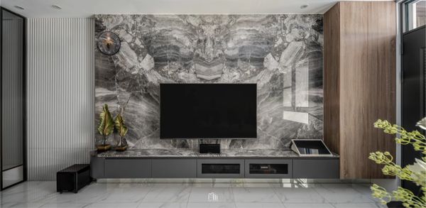 首緒設計,台中室內設計,透天設計,台中室內裝修,台中舊屋翻修,舊屋翻新,西屯室內設計,現代風設計,客廳設計,天花板設計,雙眼皮吊頂,電視牆設計,大理石電視牆