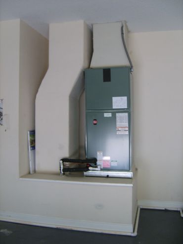 Air conditioner installation picture