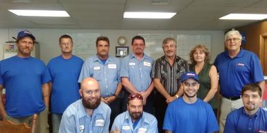 Happy Aldons employees ready to help customers