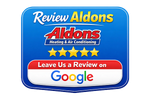 Aldons Heating & Air Conditioning 5-star review link logo