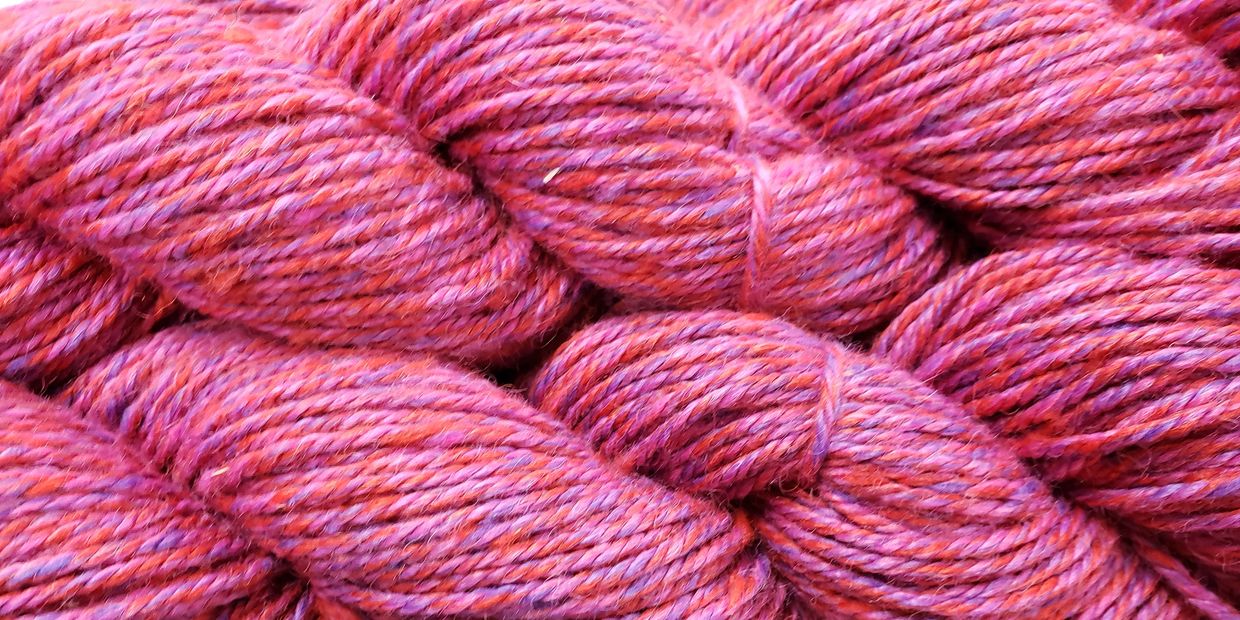 Alpaca yarn skein