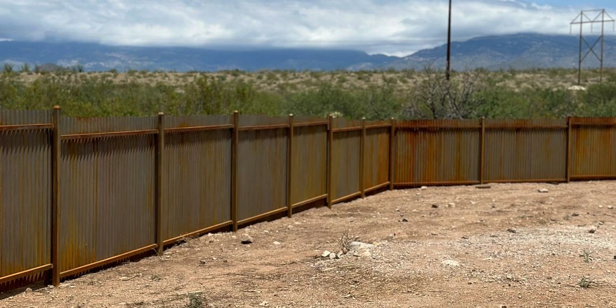 5' Tall Corrugated Fence