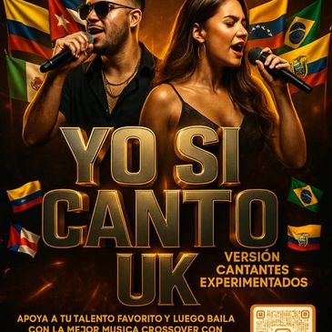 Gran concurso YO SI CANTO UK – Versión EXPERIMENTADOS.
📅 Sábado 11 de Octubre 2025
🕔 Puertas abren