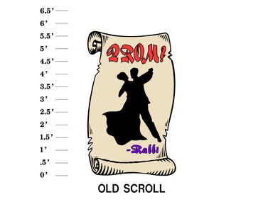 Scroll Prom Lawn Sign Prom?