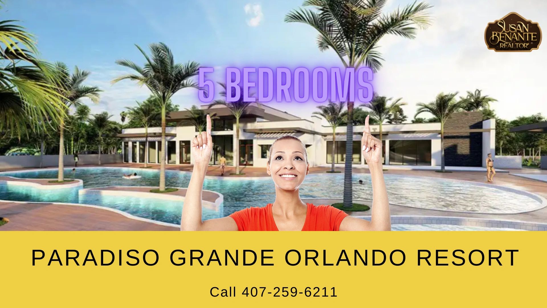 5 bedroom vacation homes for sale in Paradiso Grande Resort Orlando FL