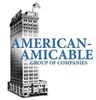 Book cover of "American-Amicable" by Ross Z. Covington.