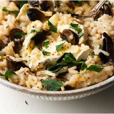 Mt Tam, Cowgirl Creamery Mushroom Risotto