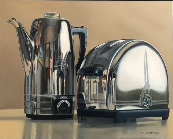 “The Happy Couple” oil on canvas 24 x 30” POR