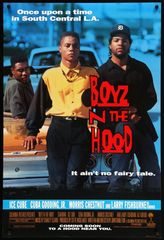 Boys N the Hood Poster 1991 John Singleton