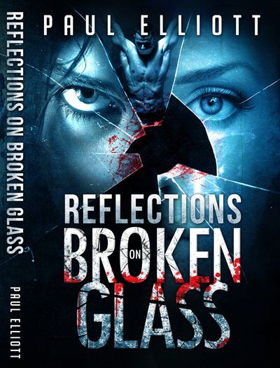 The book cover for the Reflections on Broken Glass