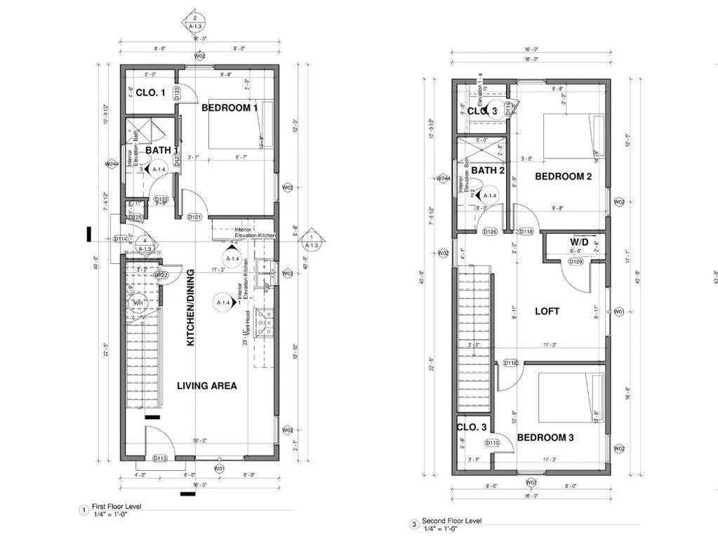 Two Story Layout