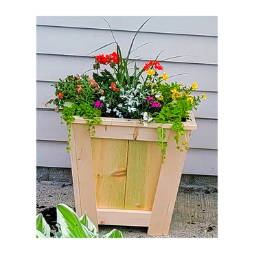 Planter Box: $40
Made with treated wood.
Available in larger sizes upon request.