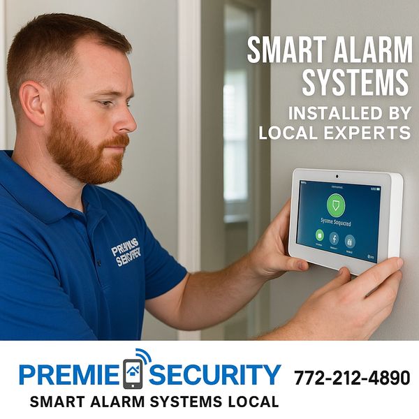 Palm City, Smart Alarm Systems Installed by Premier Security, Local Experts in the Treasure Coast