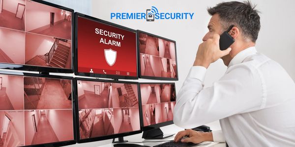 Monitoring operator responding to alert in Florida security center