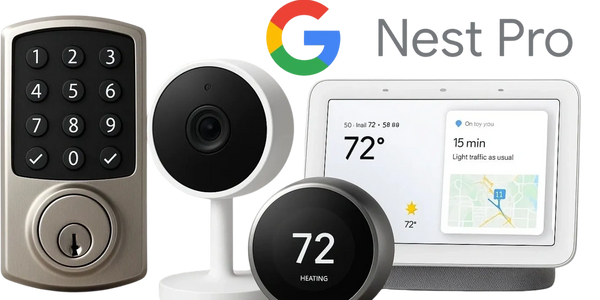 Premier Security technician installing smart device in Port St. Lucie, FL — home automation services