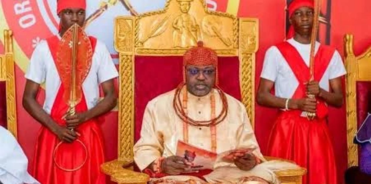 HRM Orosuen of Okere Urhobo Kingdom 