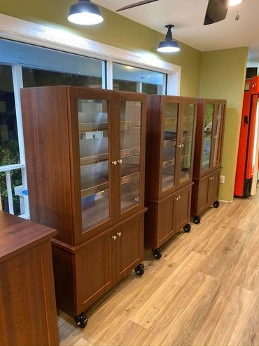 Sanibel- Custom pastry cabinets