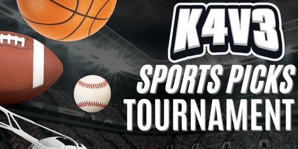 K4V3 sports picks tournament with multiple sports balls.