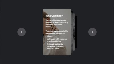 Project screen shot showing a 7Taps microlearning card deck.