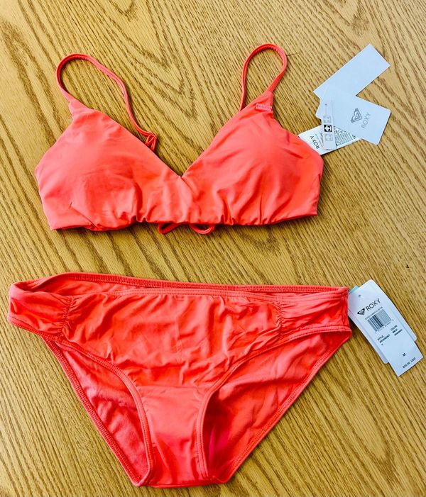 Bikini naranja mujer