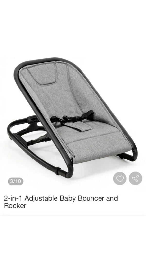 Baby bouncer ajustable