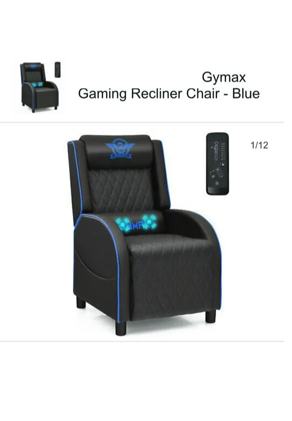 Gaming recliner chair