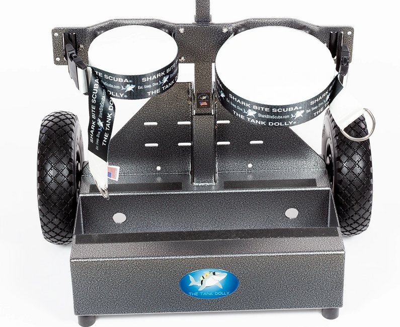 Shark Bite Scuba Tank Dolly, Tank Strap, Hand Truck Shark Bite Scuba
