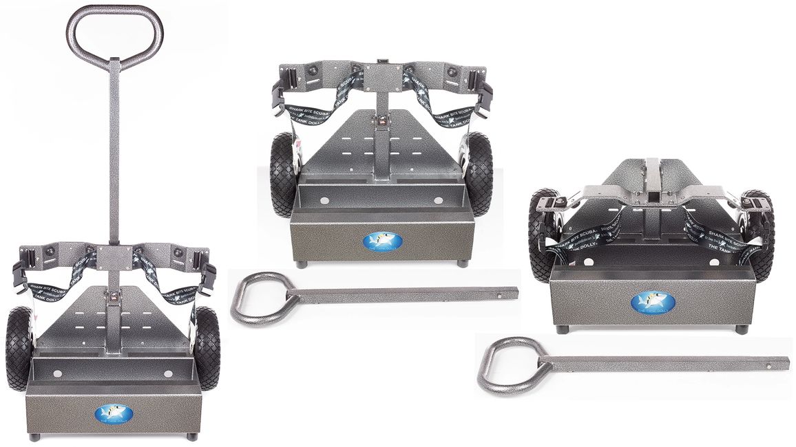 Shark Bite Scuba Tank Dolly, Tank Carrier, Hand Truck Shark Bite Scuba