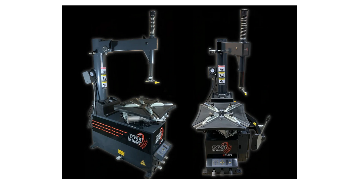Swing arm tire changer