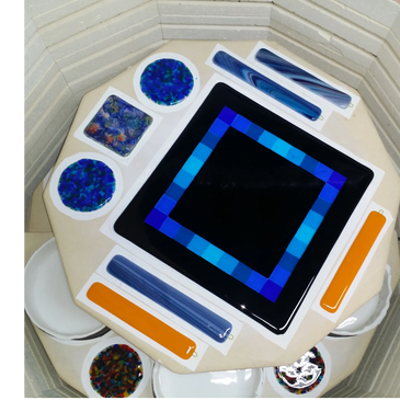 A glass fusing project