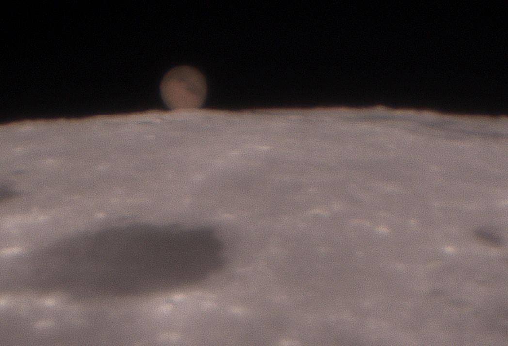 The stunning lunar occultation of Mars on 8 December 2022