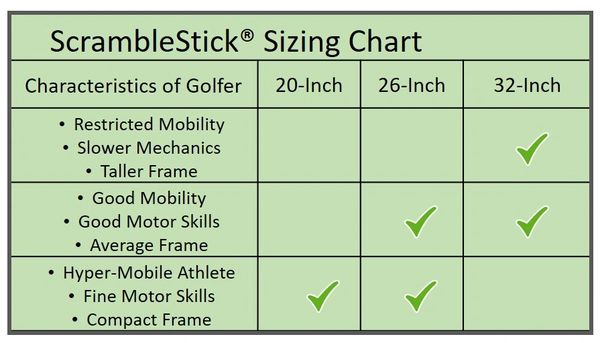 ScrambleStick scramble stick ball retriever pick-up stick outing door prizes unique golf gifts clip