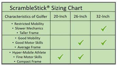 ScrambleStick scramble stick ball retriever pick-up stick outing door prizes unique golf gifts clip
