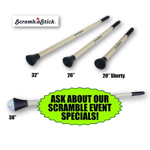 Scramble Stick golf ball retriever by ScrambleStick Pick-up Stick