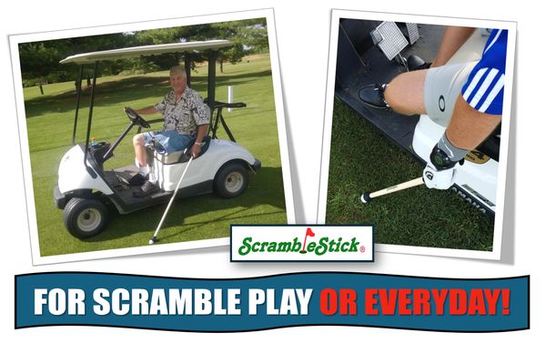 Scramble Stick golf ball retriever by ScrambleStick Pick-up Stick ScrambleClip